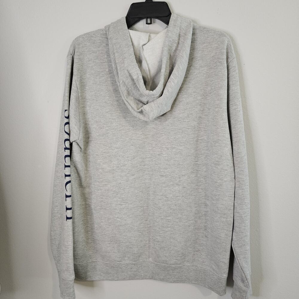 Simply Southern Oversized Gray USA Sweatshirt Hoodie Kangaroo Pocket Sz M - Picture 7 of 8